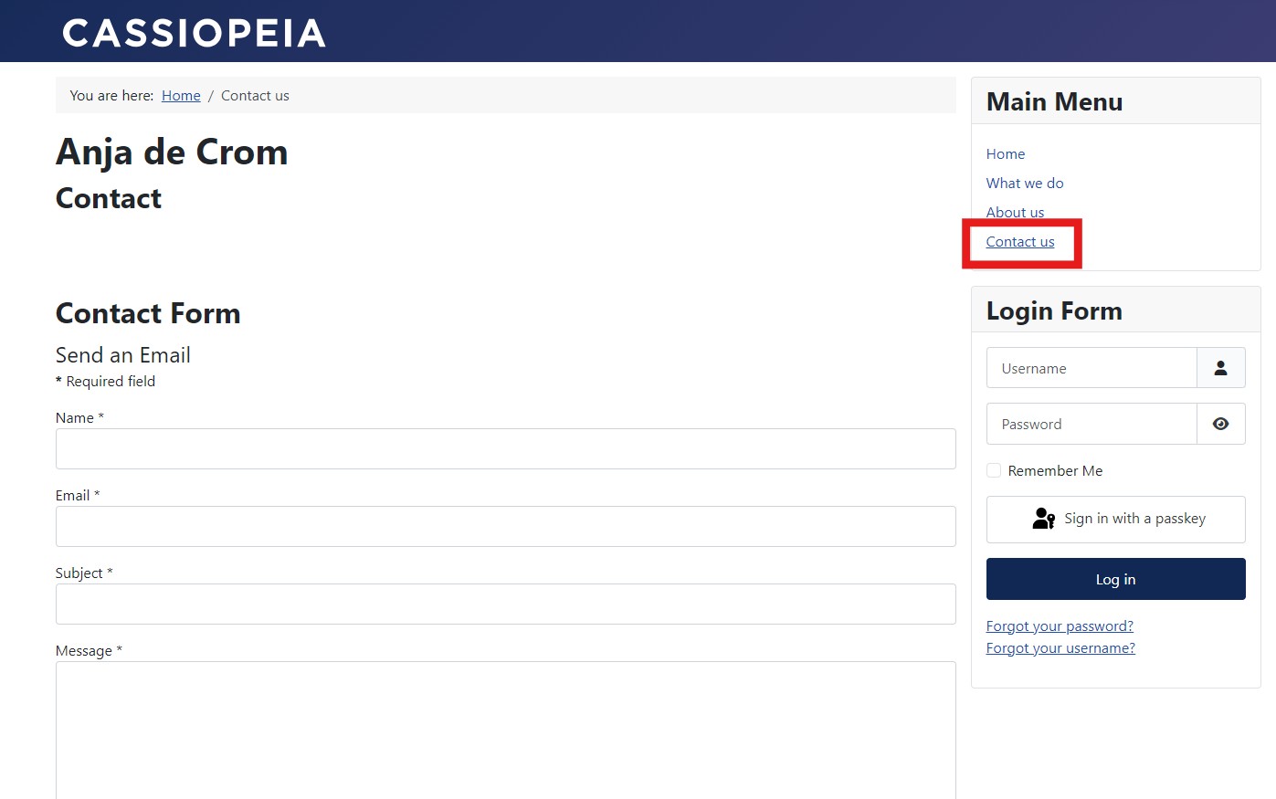 setup website 21