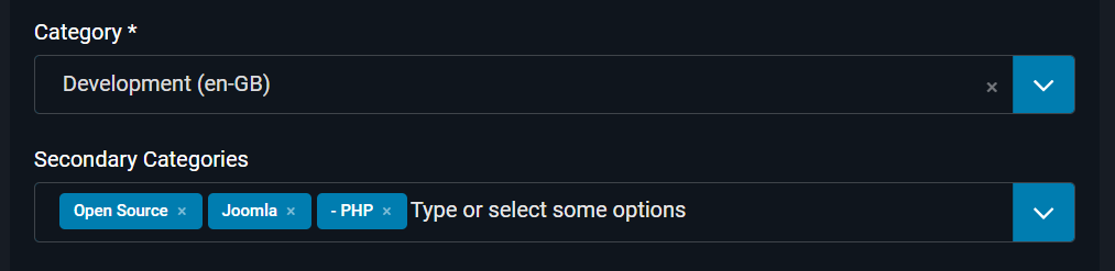june secondarycategoryfield
